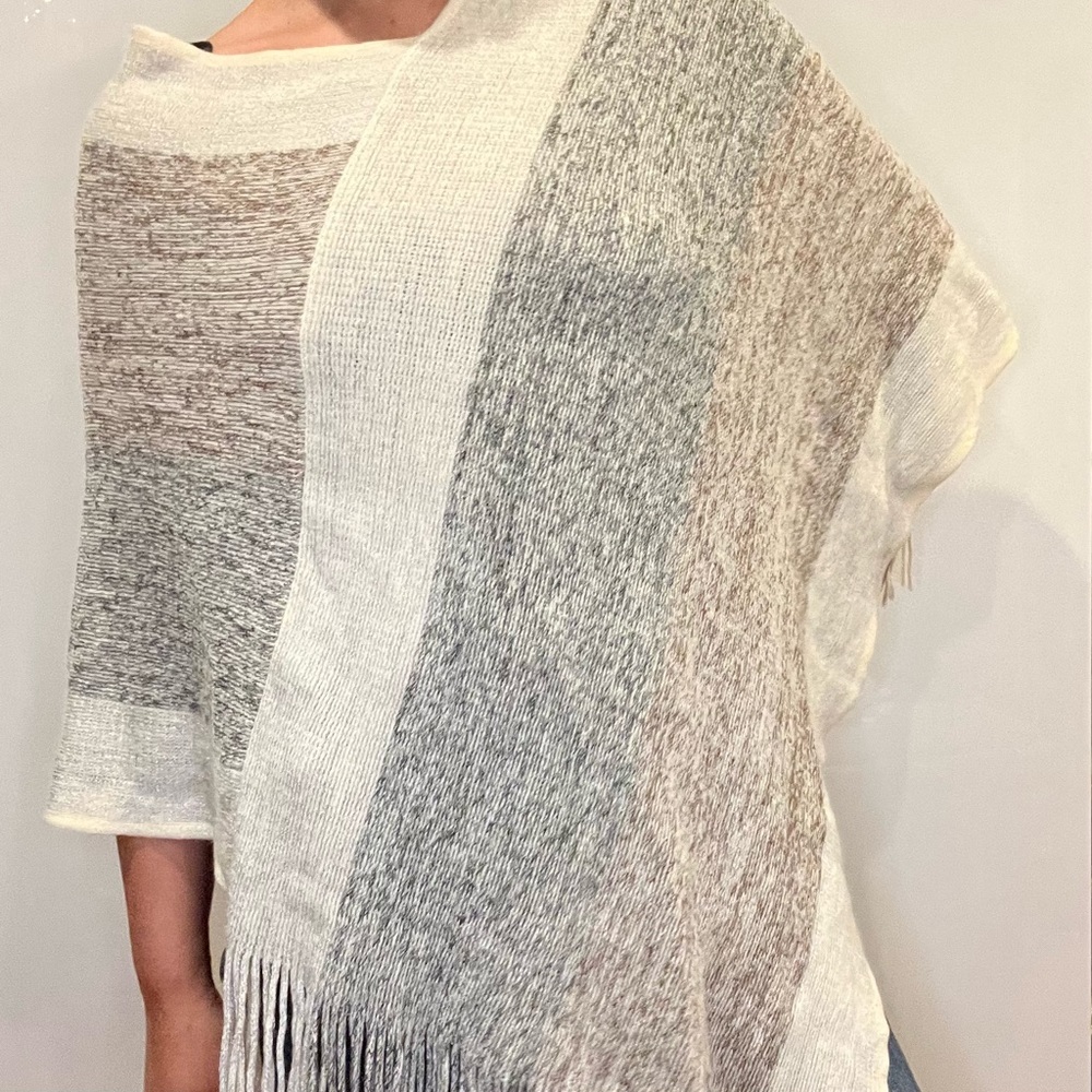 NWT Boho Poncho Sweater